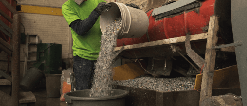 Limpieza y Triturado